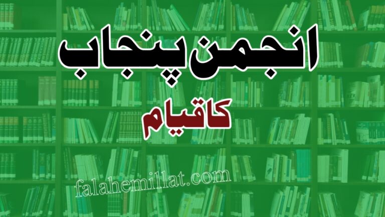 انجمن پنجاب کا قیام