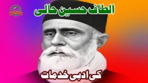 الطاف حسین حالی کی ادبی خدمات