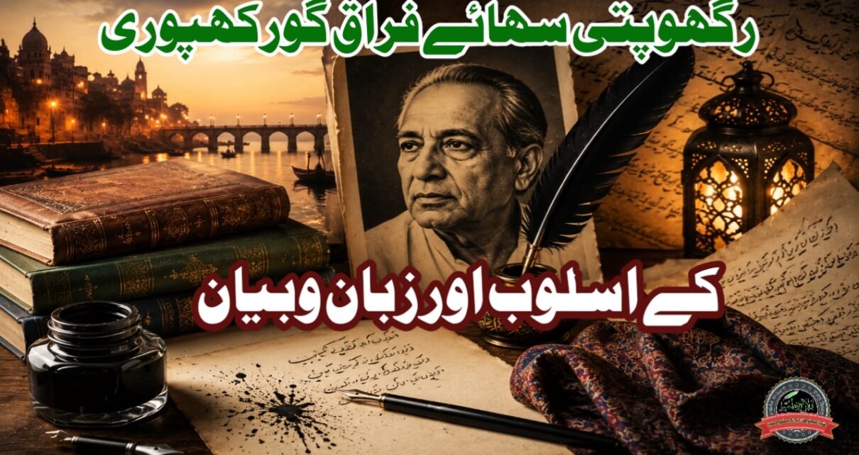 رگھوپتی سہائے فراق گورکھپوری کے اسلوب اور زبان وبیان