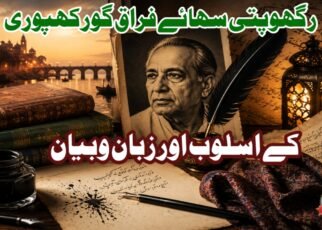 رگھوپتی سہائے فراق گورکھپوری کے اسلوب اور زبان وبیان