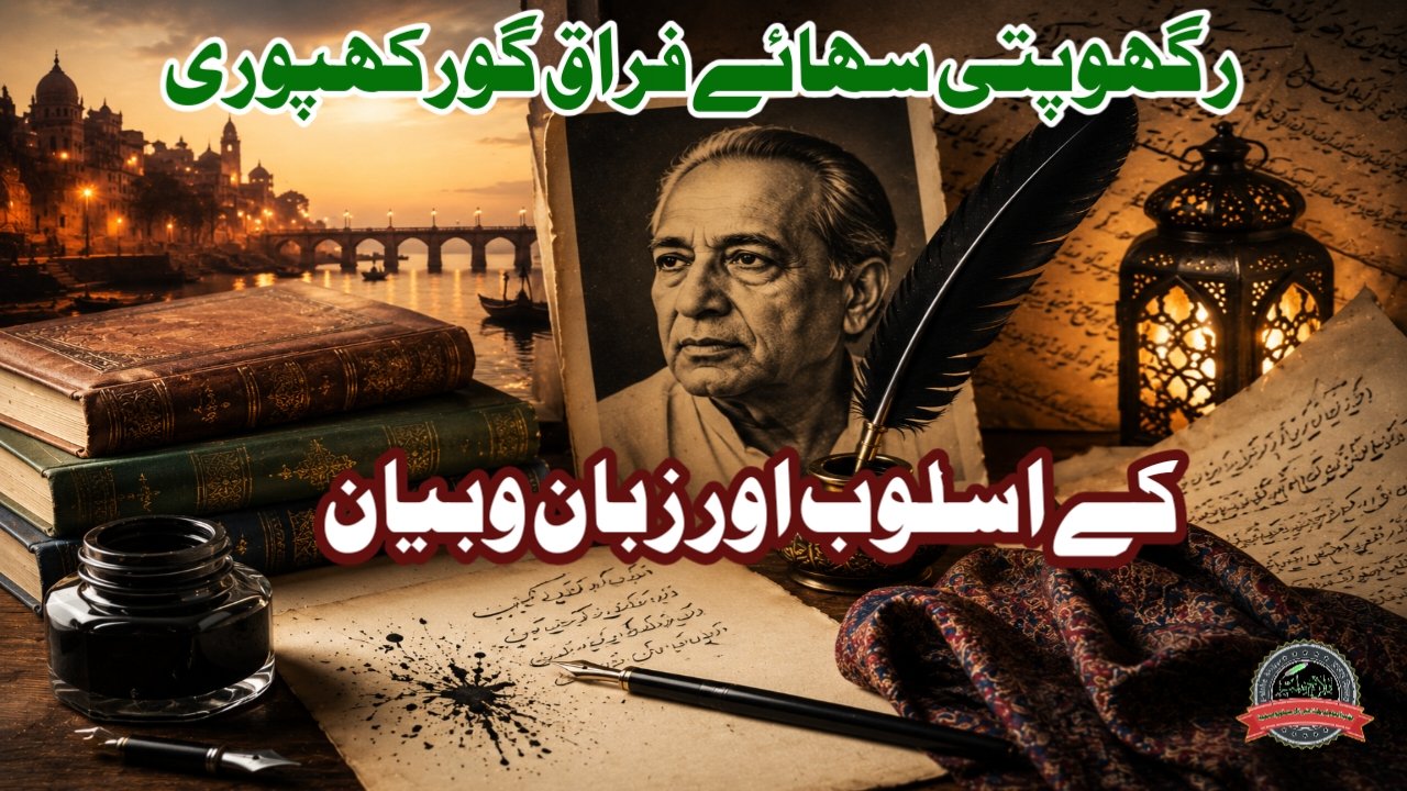 رگھوپتی سہائے فراق گورکھپوری کے اسلوب اور زبان وبیان