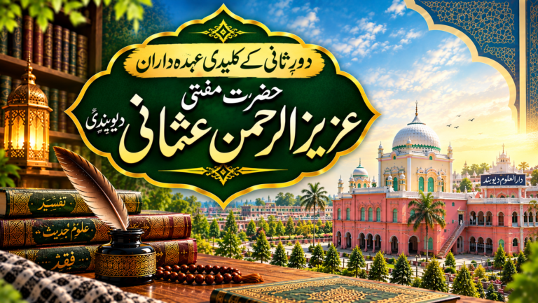 حضرت مفتی عزیزالرحمن عثمانی دیوبندیؒ